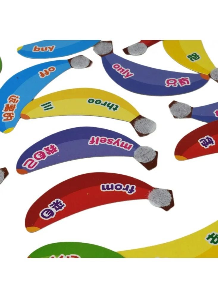 Premium Banana Pairing Educational Matching Game Set – Early Learning Toy for Kids to Build Vocabulary, Word Association & Cognitive Skills - Image 2